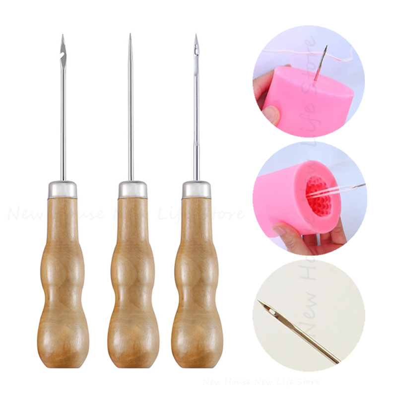 Candle Making Process - Yuvarlak Delik Koni Silikon Yumruk Aracı