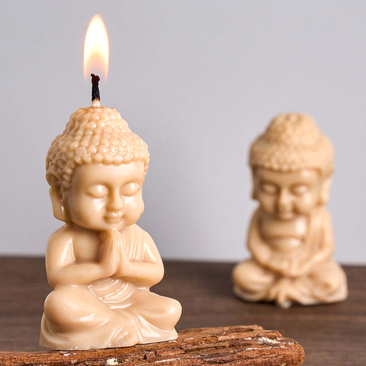 Candle Making Process - 3D Buda Silikon Mum Kalıp DIY