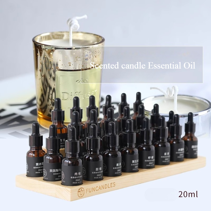 Candle Making Oil Scents - 20 ml Doğal Bitkiler Kokulu Mum