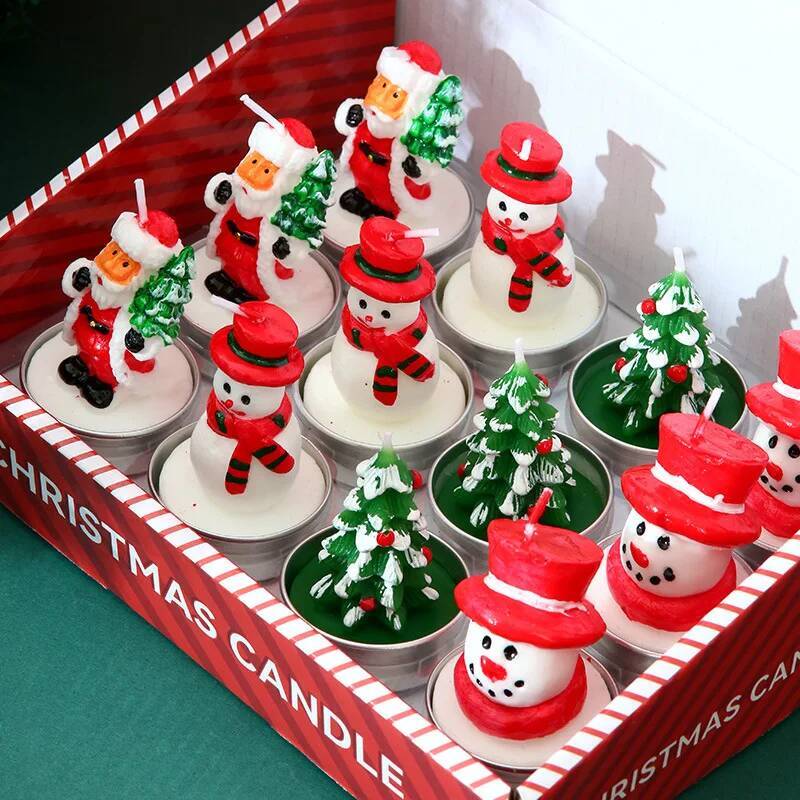 Candle Making Oil Scents - 12 adet mumlar noel dekorasyon malzemeleri