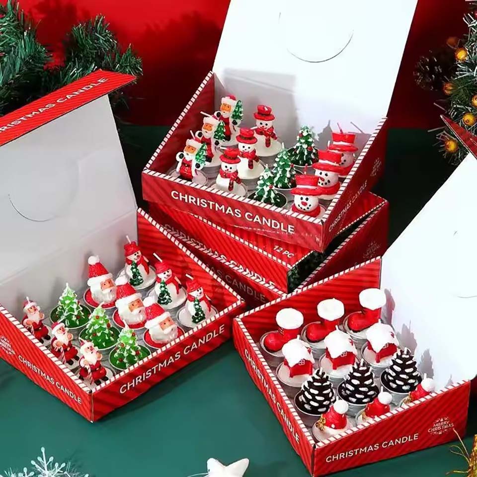 Candle Making Oil Scents - 12 adet mumlar noel dekorasyon malzemeleri