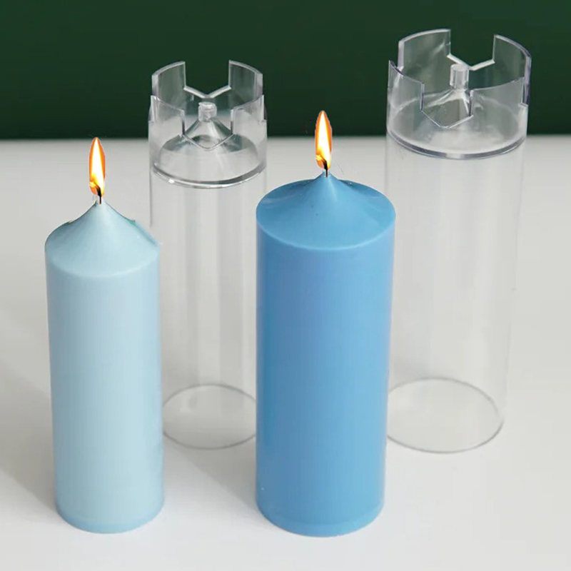 Candle Making Diy Kit - 3D Spire Silindir Mum Kalıp DIY