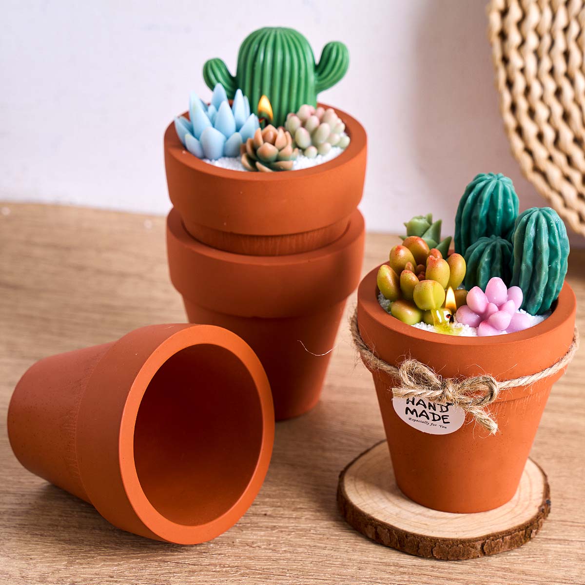 Yuvarlak Terakota Saksı Siliko - Candle Making Jars incelemesi ve fiyatı