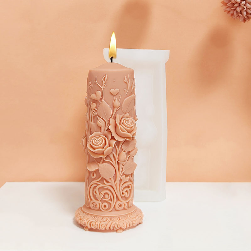 Avrupa Tarzı Kırmızı Gül Kalp  - Candle Making Vinings incelemesi ve fiyatı