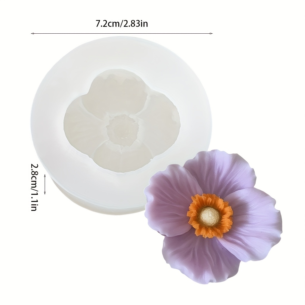 Çiçek Silikon Mum Kalıbı, Sabu - Candle Making Jars incelemesi ve fiyatı