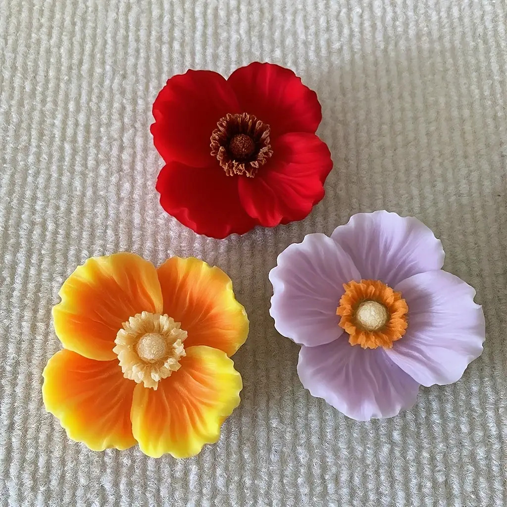 Çiçek Silikon Mum Kalıbı, Sabu - Candle Making Jars incelemesi ve fiyatı