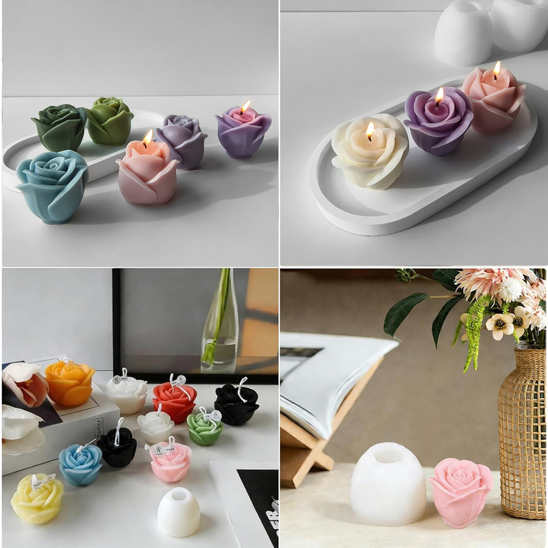 2Only3DRose silikon kalıp, mum - Candle Making Process incelemesi ve fiyatı