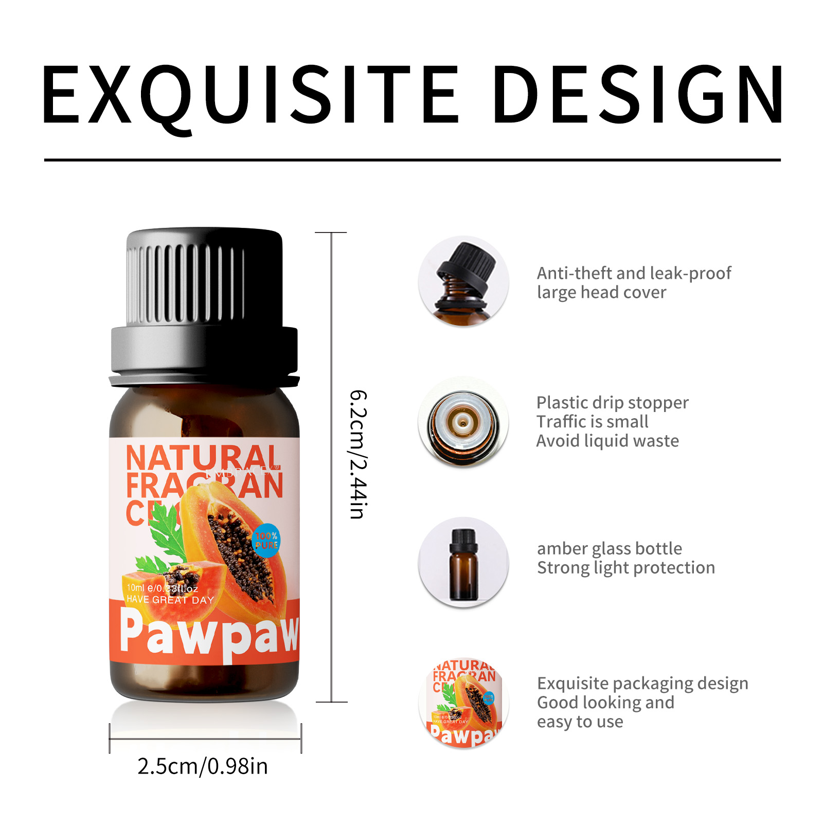 10ml Pawpaw Esansiyel Yağı Mey - Candle Making Oil Scents incelemesi ve fiyatı