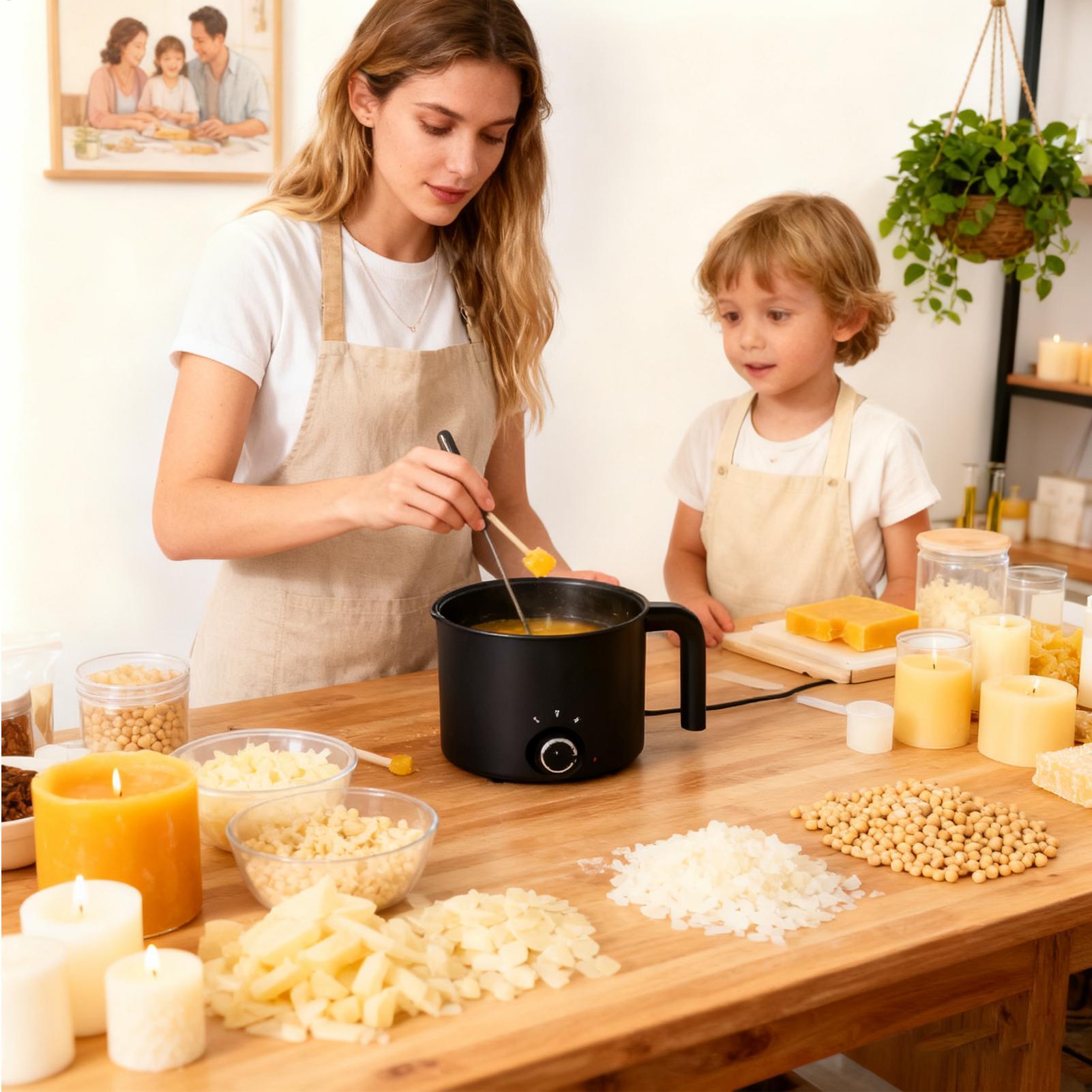1.5L Balmumu Eritme Potası Mum - Candle Making Jars incelemesi ve fiyatı