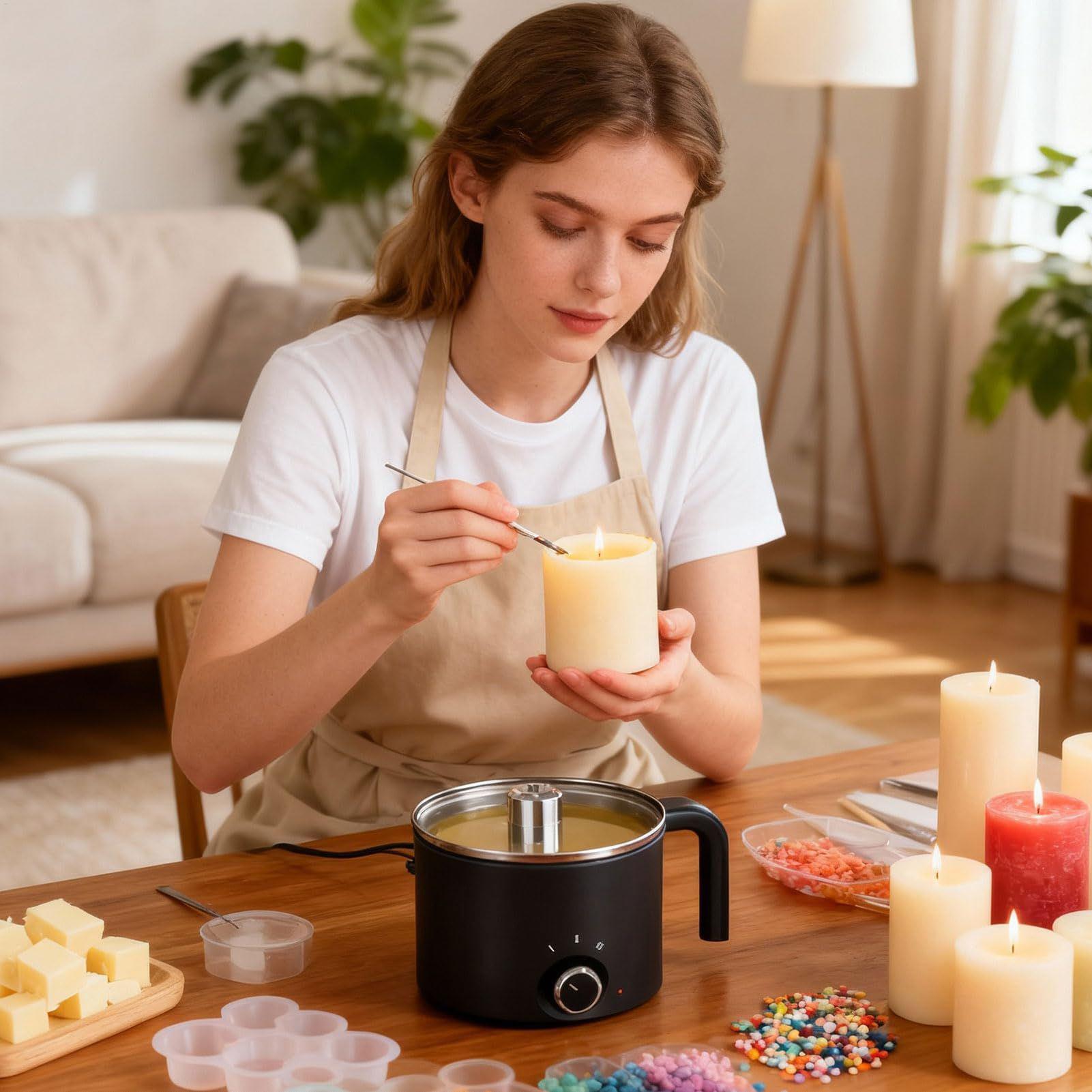 1.5L Balmumu Eritme Potası Mum - Candle Making Jars incelemesi ve fiyatı