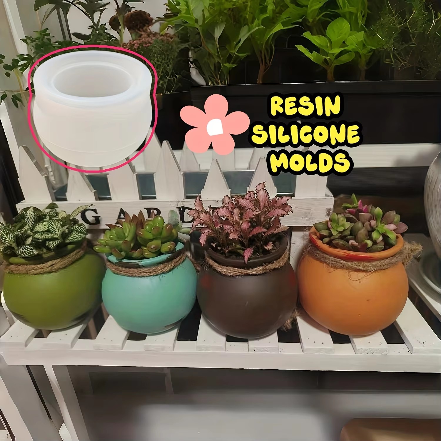 Silikon Saksı Kalıpları, Reçin - Candle Making Essentials incelemesi ve fiyatı