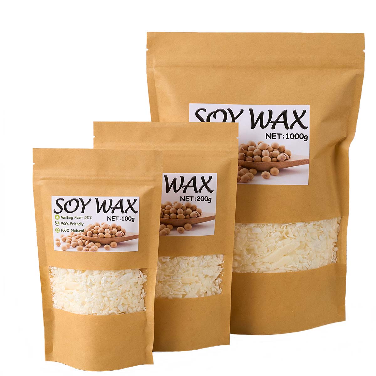 1 Pound Saf Beyaz Soya Balmumu - Candle Making Diy Kit incelemesi ve fiyatı