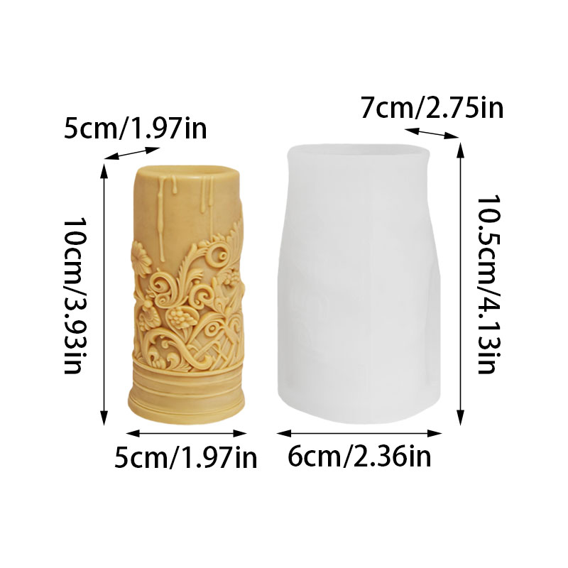 Vintage Barok Asma Desenli Süt - Candle Making Vinings incelemesi ve fiyatı