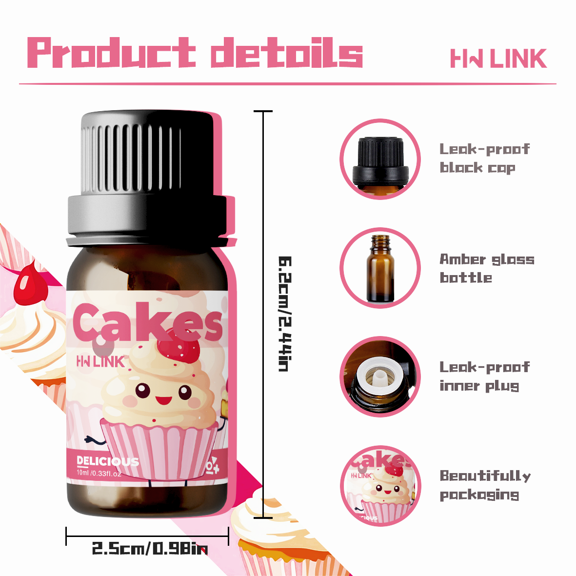 10ml Kek Esansiyel Yağları Mum - Candle Making Essentials incelemesi ve fiyatı