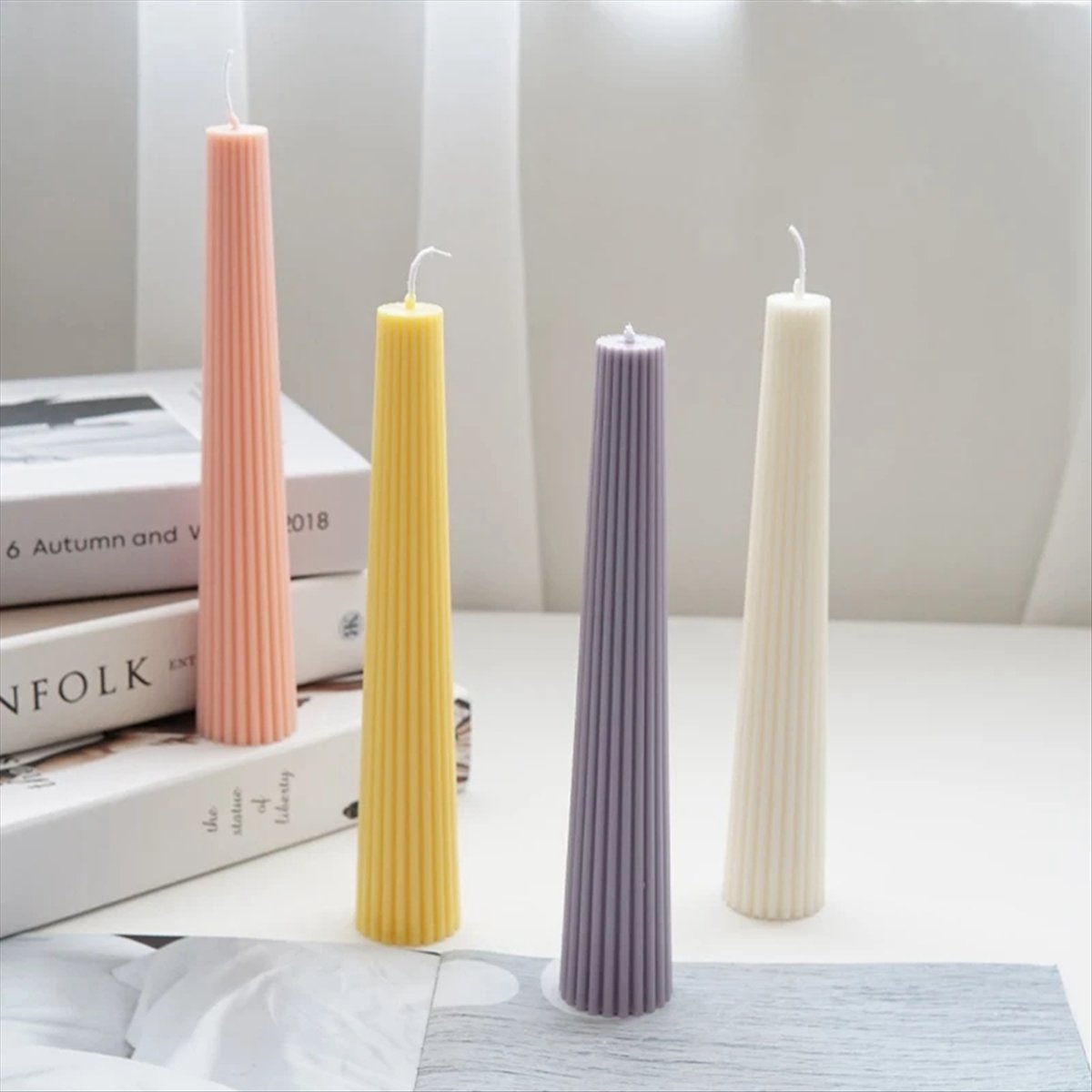 ABAB Çizgili Uzun Sütun Aromat - Candle Making Diy Kit incelemesi ve fiyatı