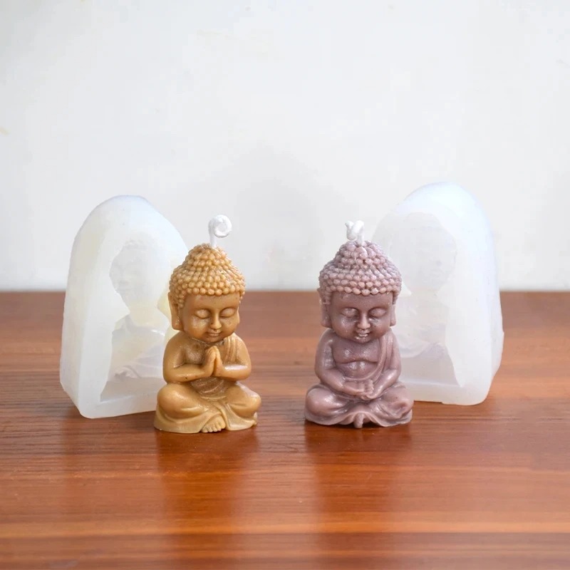3D Buda Silikon Mum Kalıp Medi - Candle Making Process incelemesi ve fiyatı