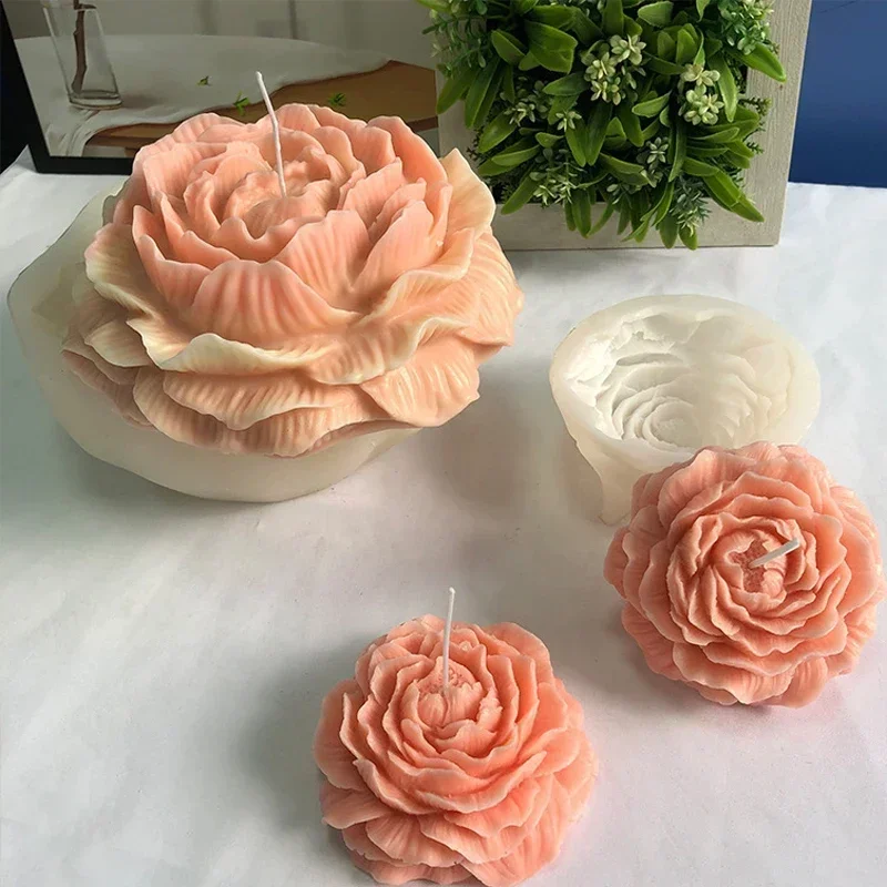 Ekstra Büyük 3D Çiçek Mum Sili - Candle Making Diy Kit incelemesi ve fiyatı