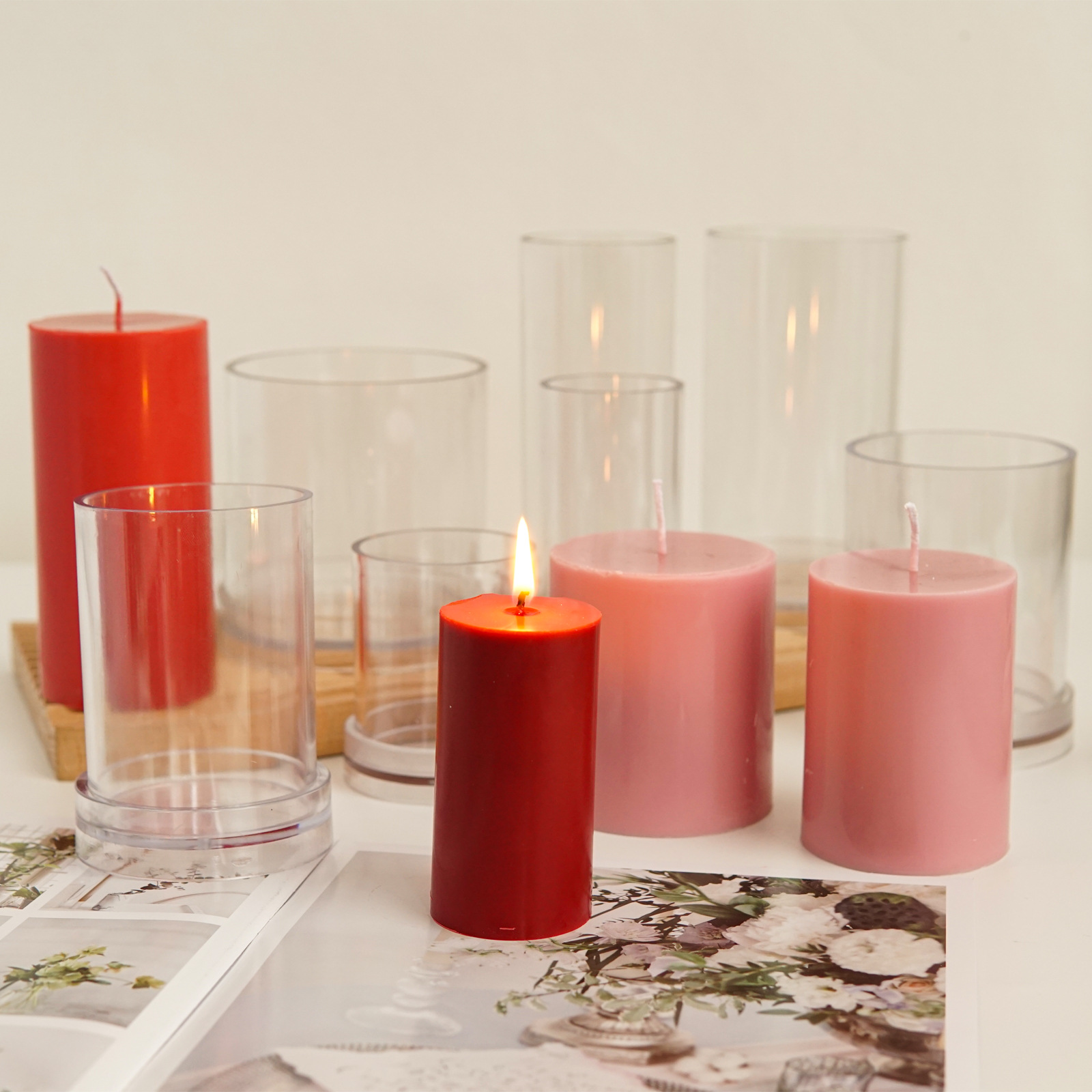 Çeşitli 3D Silindirik Mum Kalı - Candle Making Diy Kit incelemesi ve fiyatı
