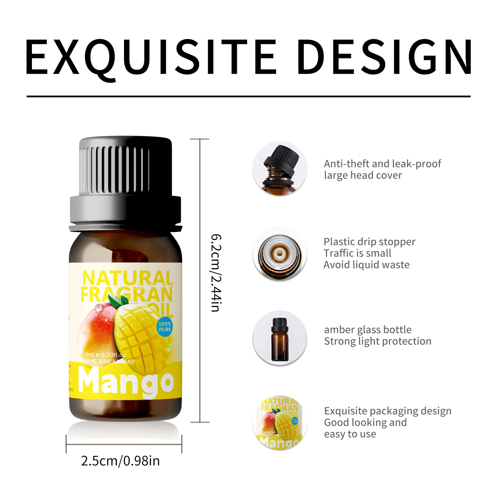 10ml Mango Esansiyel Yağları M - Candle Making Oil Scents incelemesi ve fiyatı