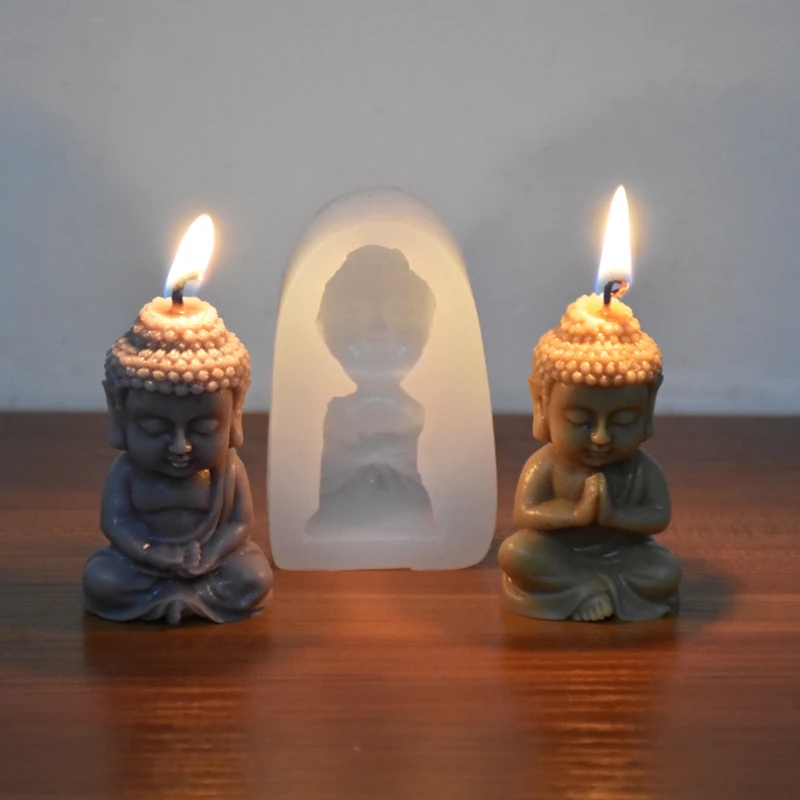 3D Buda Silikon Mum Kalıp Medi - Candle Making Process incelemesi ve fiyatı