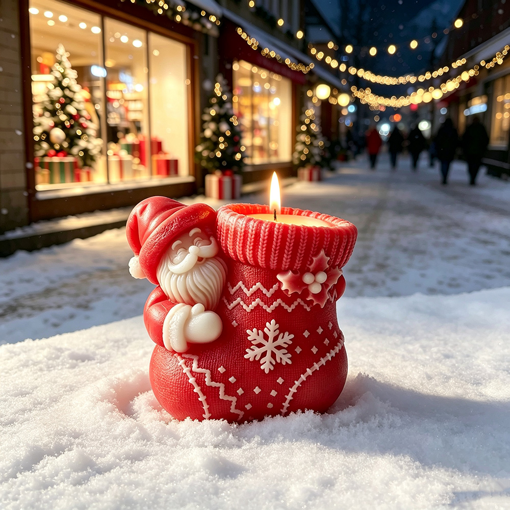 Noel Baba Çorabı Silikon Mum K - Candle Making Diy Kit incelemesi ve fiyatı