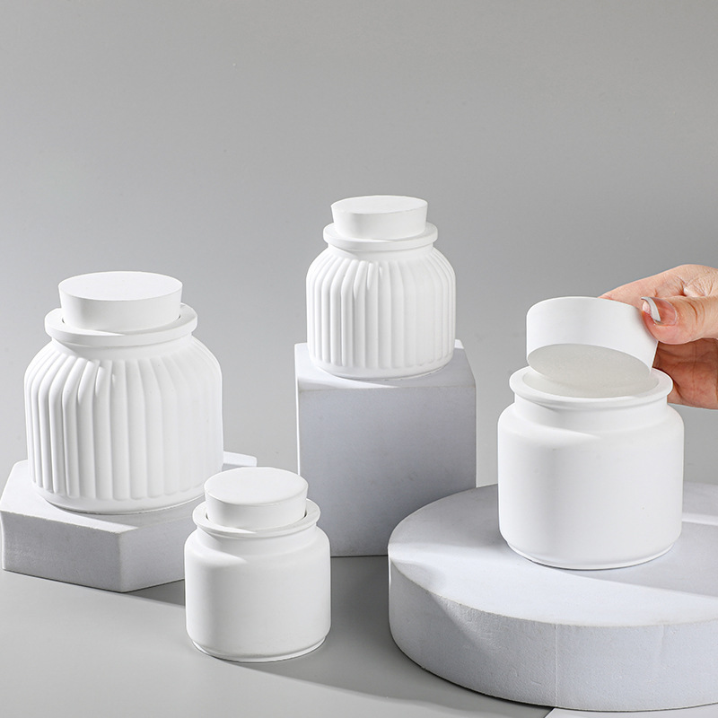 Yuvarlak şerit vazo Pot siliko - Candle Making Jars incelemesi ve fiyatı